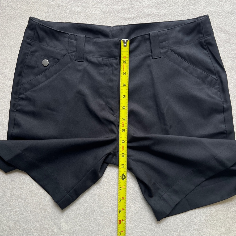 PGA Tour Black Golf Casual Shorts Pockets Women's Size 8 - Picture 7 of 9